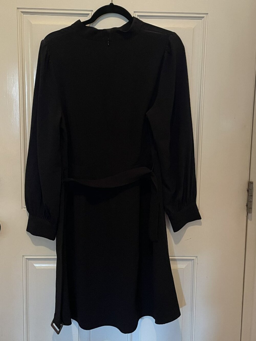 Banana Republic Black LS Sz 12 Dress